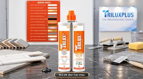 Keo chà ron 2 thành phần Trilux+ 06 Đen Trân Châu